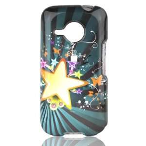   Phone Shell for HTC DROID Eris   Star Blast Cell Phones & Accessories