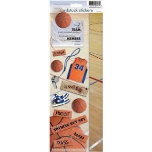   House Cardstock Stickers Basketball   622044 Patio, Lawn & Garden