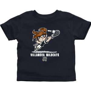  Villanova Wildcats Infant Girls Lacrosse T Shirt   Navy 