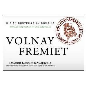  2008 Marquis dAngerville Volnay Fremiet 750ml Grocery 