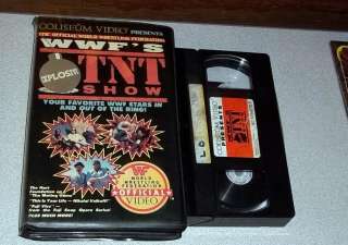 WWF Coliseum Video Explosive TNT Show 1986 Rare VHS 086635000257 