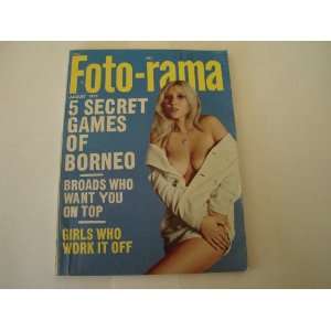 Foto Rama Magazine (August 1972 Volume 7, Number 6) Arena 