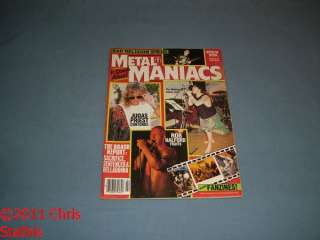   Maniacs Superstar Special Issue Vol. 10, No.6 Feb Judas Priest Cynic