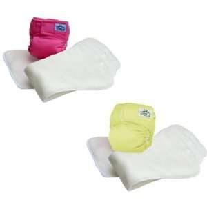 SoftBums One Size Fits All Cloth Diapers 10 Piece Sets (2 PK   Bubble 