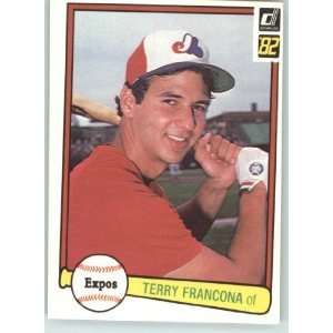  1982 Donruss #627 Terry Francona RC   Montreal Expos (RC 