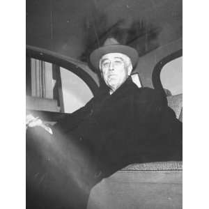 President Franklin D. Roosevelt Arriving at the Capitol for a Coal 