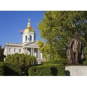  Franklin Pierce Statue, State Capitol, Concord, New 