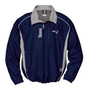   England Patriots NFL Safety Blitz Jacket (Navy)