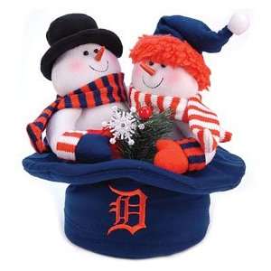  Detroit Tigers Snowmen Top Hat
