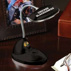  The Memory Company Chicago Blackhawks LED Desk Lamp   NHL 