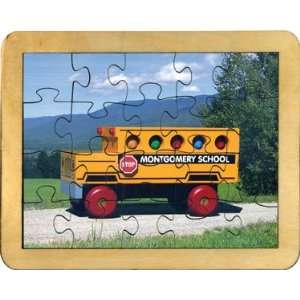  School Bus Puzzle Baby