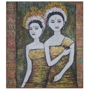  Balinese Dancer~Canvas Paintings~Repro~Art