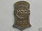 2008 HARLEY DAVIDSON TOMAHAWK OPERATIONS FACTORY WALK THE LINE BUTTON 