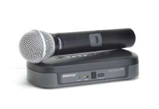 New Shure PG24/PG58 M7 Wireless Microphone System AuthorizedDealer 
