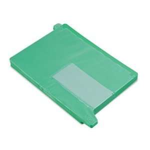  Smead End Tab Vinyl Out Guide, Letter, Green, 25 per Box 