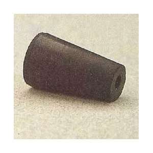  VWR Black Rubber Stoppers, One Hole 115M291,