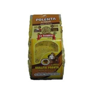 Polenta Ai Porcini By La Veronese   300 Gram Bag  Grocery 