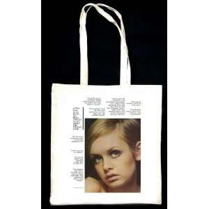  A Close Look At Teh Worlds Top Model Twiggy Tote BAG Baby