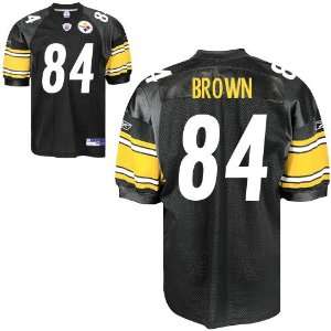  Antonio Brown #84 Black Superbowl XLV Pittsburgh Steelers 