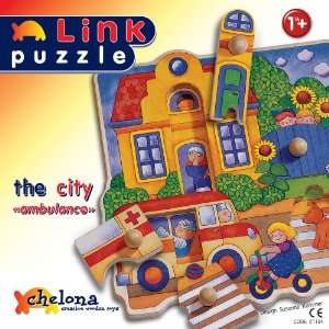  City Puzzle Ambulance DC Toys & Games