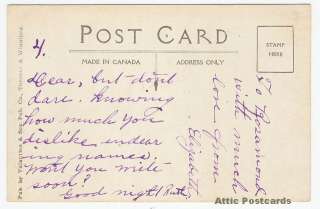 Algonquin Hotel, St Andrews NB Canada, Vintage Postcard  