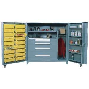 Lyon PP1101 All Welded Maintenance Center with Modular Drawer Cabinet 