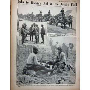   1915 WW1 Indian Soldiers Gallipoli Turkish Prisoners