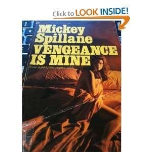  Vengeance is Mine Mickey Spillane Books