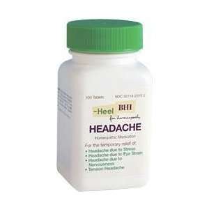  Headache 100 tablets by BHI