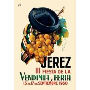  Jerez Fiesta de la Vendimia III   12x18 Gallery Wrapped 