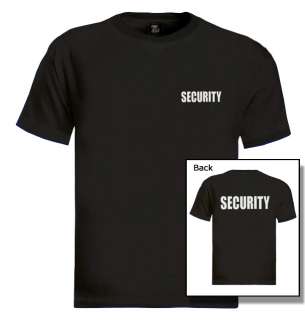 Security T Shirt police equipment spy swat staff team  