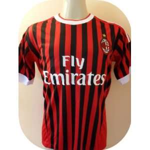  MILAN # 7 PATO HOME SOCCER JERSEY SIZE MEDIUM NEW Sports 
