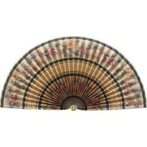  Pleated decorative fan Style#195 