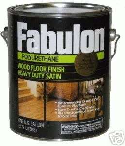 Fabulon Wood Floor Finish, Polyurethane Satin #2959  