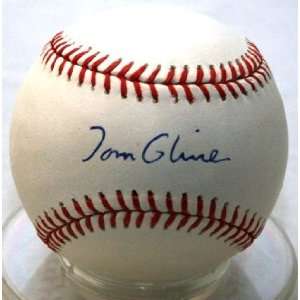  Tom Glavine Autographed Ball