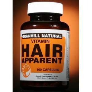  Vitamin Hair Apparent 100 Capsules