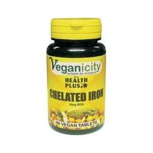  Veganicity Chelated Iron 24mg 90 tabs
