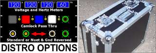 This auction is for one 7U 4 circuit L6 20 Distro panel. Square D 