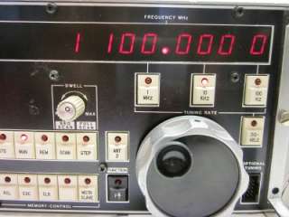   Johnson WJ 8618B HF Receiver Ham Radio UHF VHF  Demo Video  