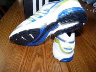 Adidas Allegra 4 Running Shoes Mens 8 White/Blue NIB  