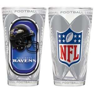  Baltimore Ravens Set of 2 Hi Def Image Beer Pint Drinking 