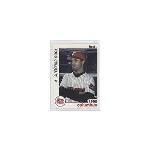  1990 Columbus Mudcats Best #17   Todd Credeur Sports 