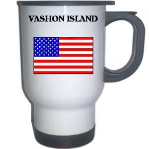  US Flag   Vashon Island, Washington (WA) White Stainless 