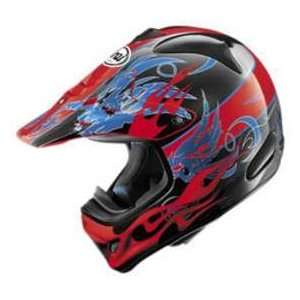  ARAI VX PRO_3 WINGFLAME RED MD MOTORCYCLE Off Road Helmet 