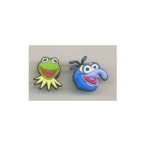  2 Muppets Jibbitz for Crocs Gonzo Kermit 