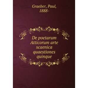   scaenica quaestiones quinque Paul, 1888  Graeber  Books
