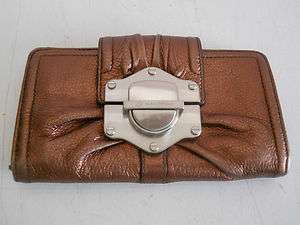 Makowsky Clutch Wallet soft glove leather  