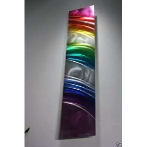  Contemporary Metal Wall Art Sculpture, Rainbow Art, Design 