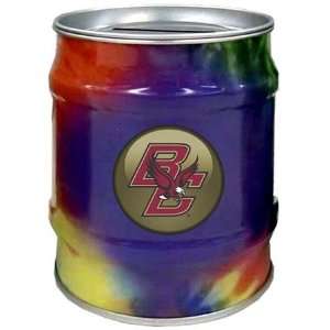  Boston College Eagles BC NCAA Tie Dye Tin Bank Sports 