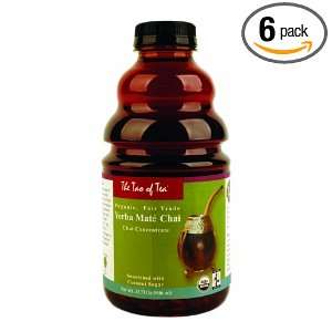 The Tao of Tea Yerba Mate Chai Concentrate, 32 Ounce Bottles (Pack of 